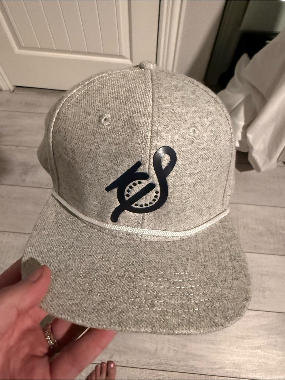 Staunch Traditional Outfitters Gray Blue Snapback Hat Original Collection